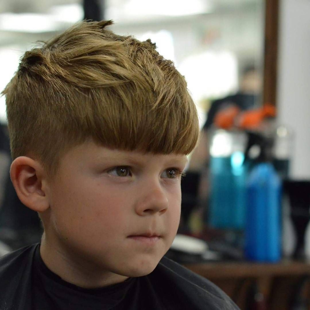 Причёски для мальчиков 12 лет модные