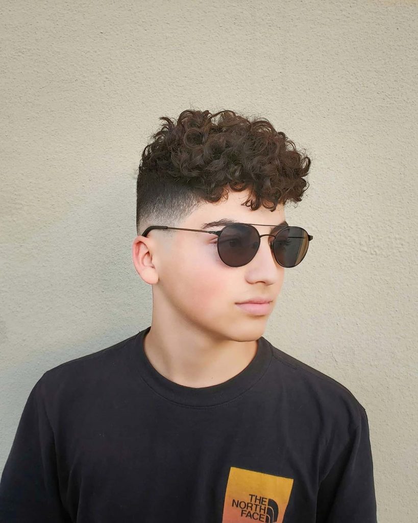 Hairstyles Boy's With Curly Hair Softwarecupa