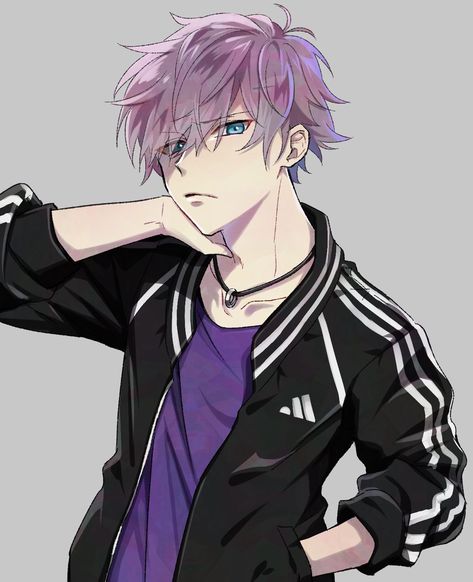Anime Boy Characters With Purple Hair - Human Hair Exim