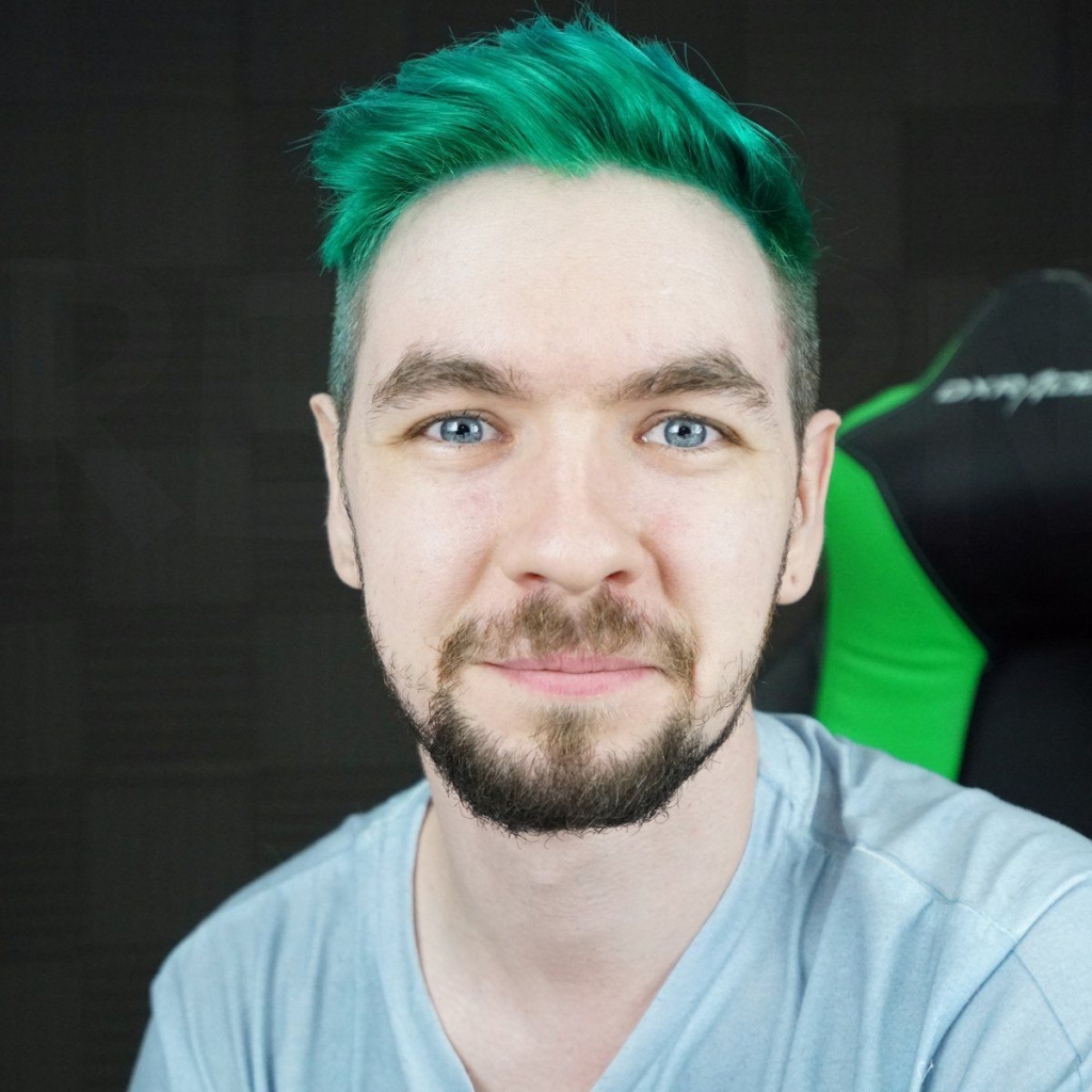 Jacksepticeye's Green Hairstyle Human Hair Exim