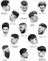 haircut Terms With Pictures - How to Communicate With Your Barber ...